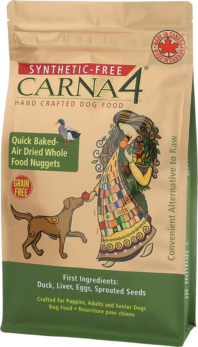Carna4 강아지 Duck 제품 패키지