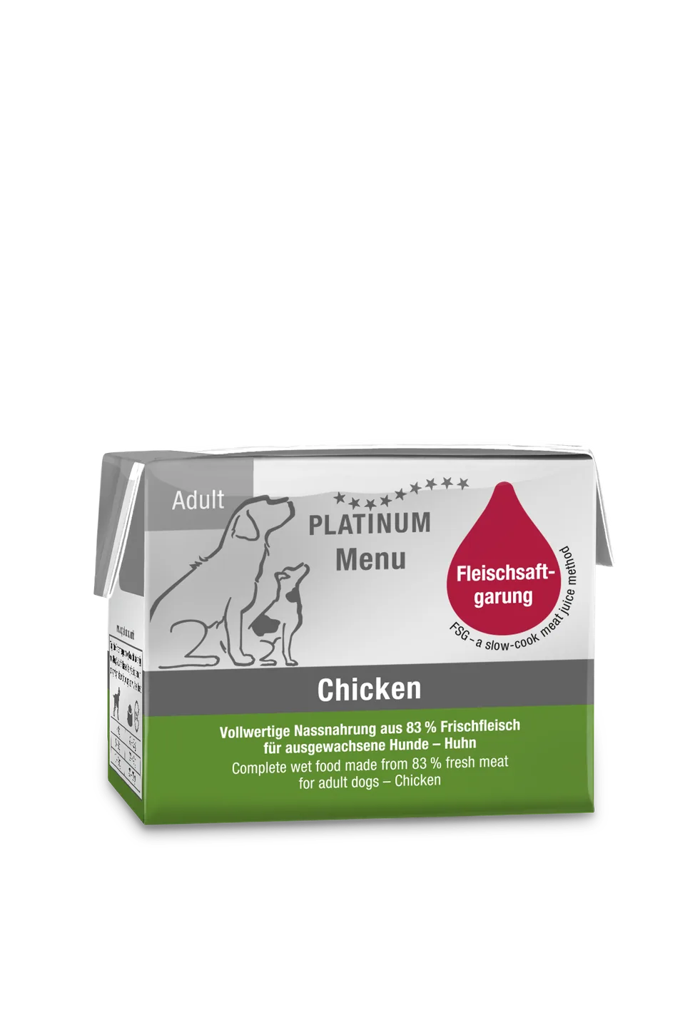 PLATINUM DOG WET Chicken