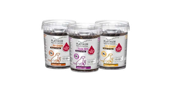 Fit-sticks and Click-bits snacks