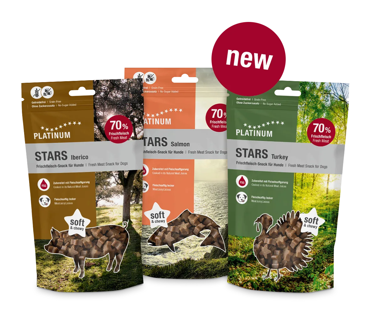 PLATINUM Stars snack lineup