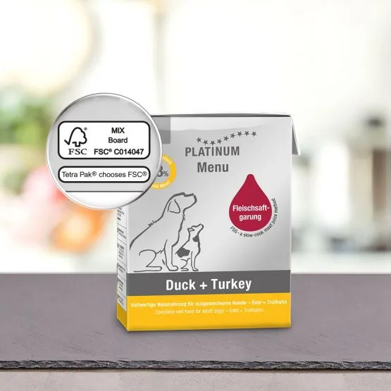 Menu Adult Duck + Turkey
