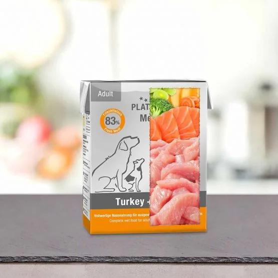 Menu Adult Turkey + Salmon